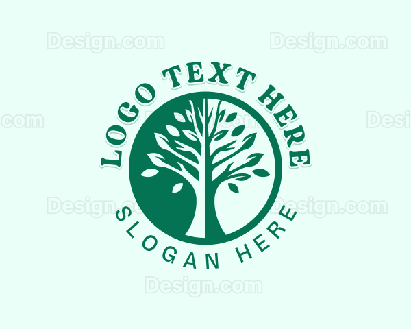 Wellness Tree Planting Logo