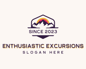 Outdoor Mountain Adventure logo design