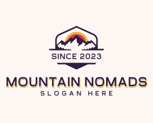 Outdoor Mountain Adventure logo design