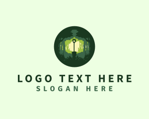 Garden Landscaping Shovel logo