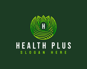 Wellness Leaf Waves logo