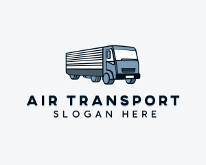 Delivery Truck Logistics logo design