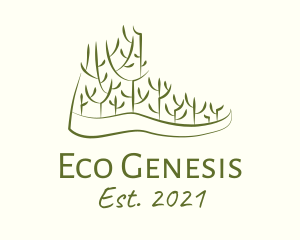 Eco Friendly Sneakers logo design