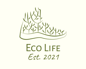 Eco Friendly Sneakers logo design