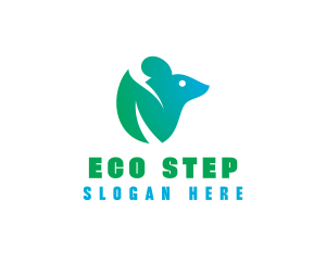 Wild Eco Mouse logo design