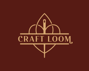 Tailor Craft Needle logo design