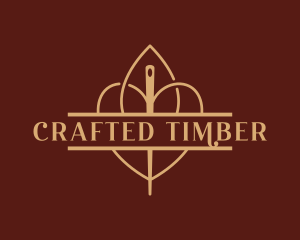 Tailor Craft Needle logo design