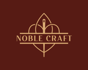 Tailor Craft Needle logo design