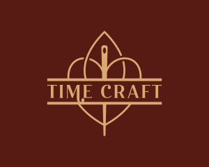 Tailor Craft Needle logo design