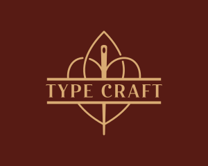 Tailor Craft Needle logo design