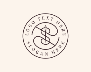 Tailor Alteration Letter S  logo