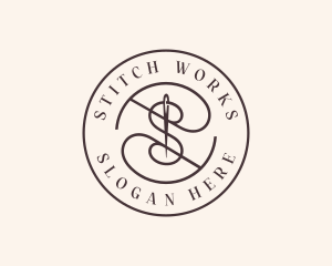 Tailor Alteration Letter S  logo