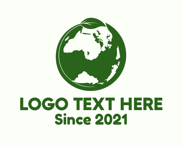 Global Warming logo example 2