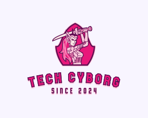 Warrior Cyborg Woman Cosplay logo