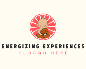 Monk Buddhist Religion logo