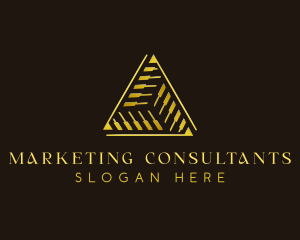 Triangle Finance Corporate logo design