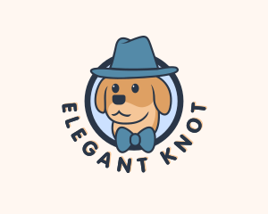 Puppy Dog Cartoon logo design