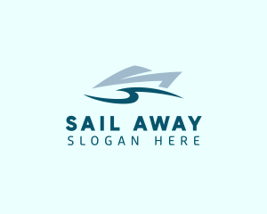 Yacht Sea Transport  logo design