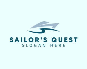 Yacht Sea Transport  logo design