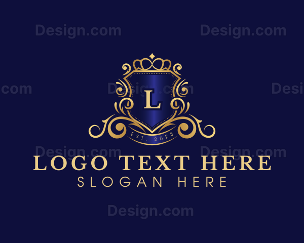 Luxury Shield Royal Logo