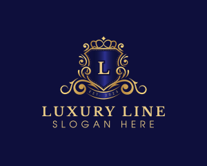 Luxury Shield Royal logo design