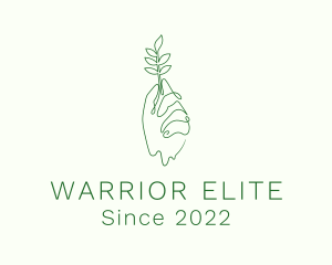 Eco Plant Hand logo