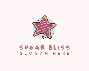 Sweet Star Cookie logo design