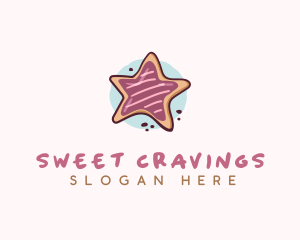 Sweet Star Cookie logo design