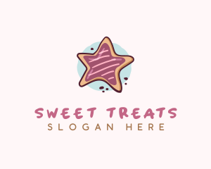 Sweet Star Cookie logo design