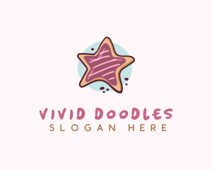 Sweet Star Cookie logo design