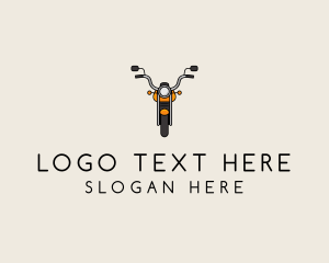 Biker Gang Motorcycle  logo design