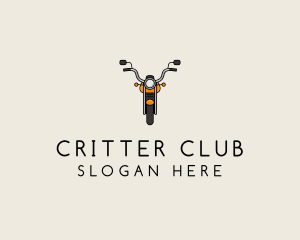 Biker Gang Motorcycle  logo design