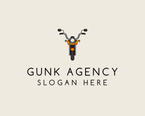 Biker Gang Motorcycle  logo design