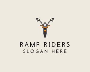 Biker Gang Motorcycle  logo design