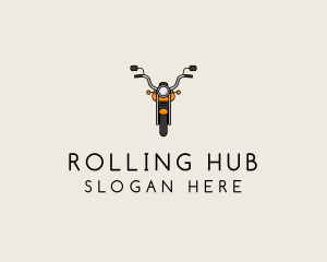 Biker Gang Motorcycle  logo design