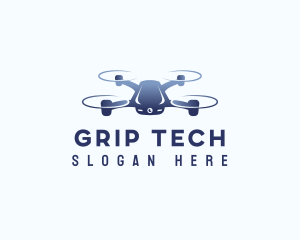 Drone  Tech Videography logo design