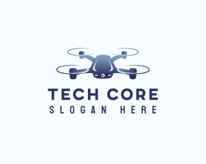 Drone  Tech Videography logo design