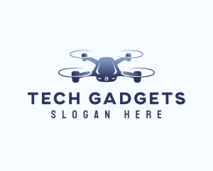 Drone  Tech Videography logo design