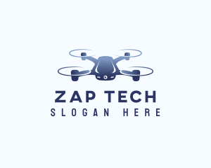 Drone  Tech Videography logo design