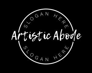 Rainbow Grunge Artist logo