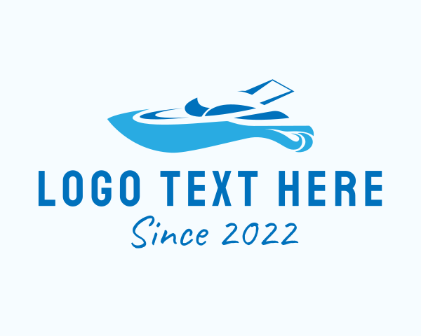 Blue Yacht Vehicle  logo