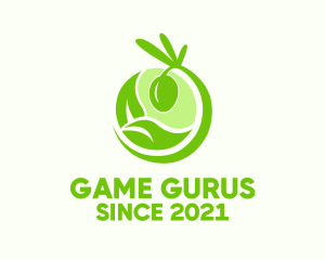 Green Organic Olive  logo