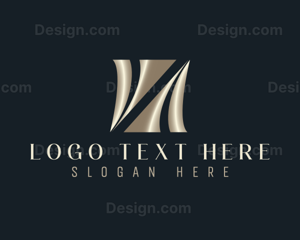 Elegant Metallic Jewelry Logo