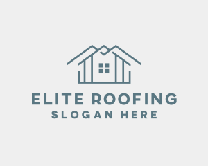Roofing Renovation Roof logo design