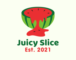 Watermelon Slice Juice logo