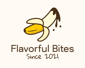 Chocolate Banana Peel logo design