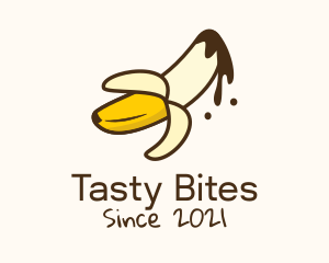 Chocolate Banana Peel logo design