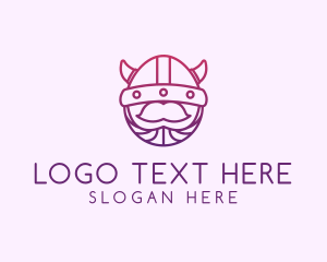 Viking Helmet Horn logo