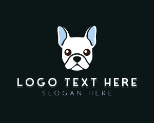 Pug Pet Dog logo