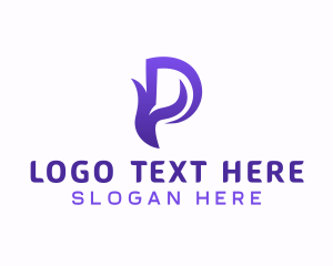 Social Media - Startup Media Letter P logo design